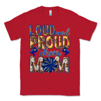 Red loud and proud cheer mom Classic Tee - texasbilliewilder