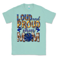 Seafoam loud and proud cheer mom Classic Tee - texasbilliewilder