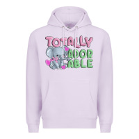 Lilac totally adorable Premium Hoodie - MaliasSmallBusiness
