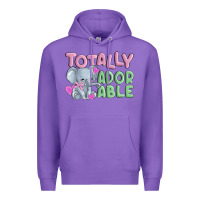 Purple totally adorable Premium Hoodie - MaliasSmallBusiness