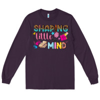 Plum shaping little mind Long Sleeve Tee - texasbilliewilder