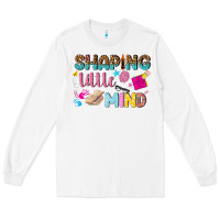 White shaping little mind Long Sleeve Tee - texasbilliewilder