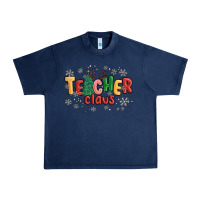 Navy teacher claus Urban Heavy Tee - MaliasSmallBusiness