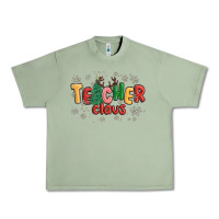 Oil Green teacher claus Urban Heavy Tee - MaliasSmallBusiness