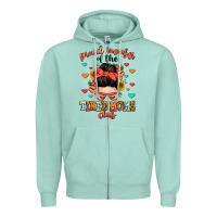 Seafoam proud member of the tired moms club Zipper Hoodie - Zillion Design Studio