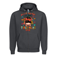 Smoke proud member of the tired moms club Zipper Hoodie - Zillion Design Studio