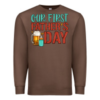 Chestnut our first father's day Premium Sweatshirt - Artiststas