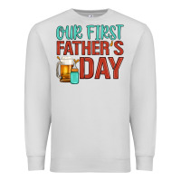 Dove Grey our first father's day Premium Sweatshirt - Artiststas