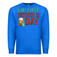 True Royal our first father's day Premium Sweatshirt - Artiststas