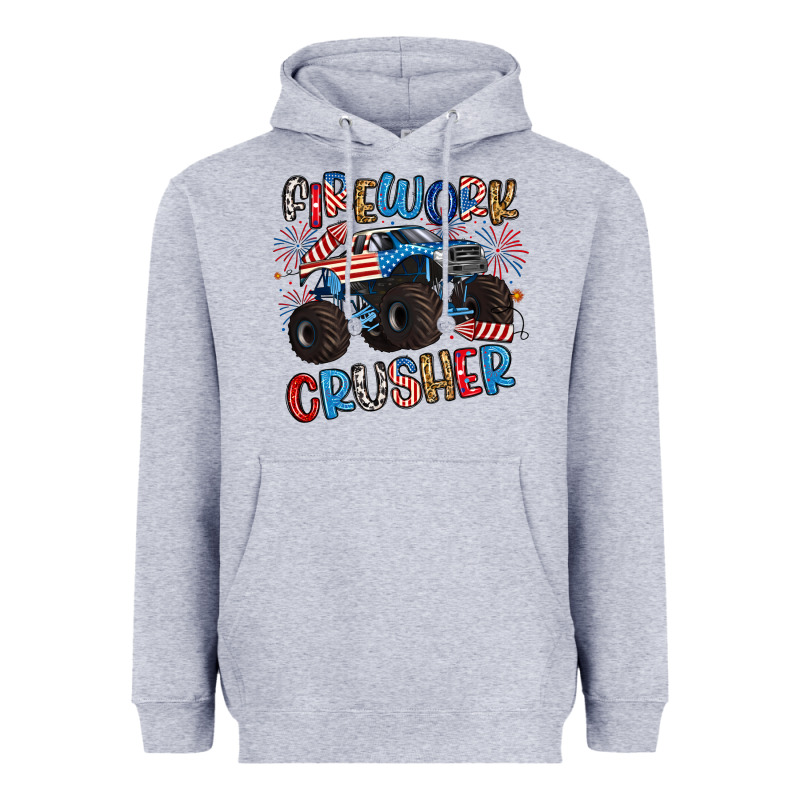 Firework Crusher Heavyweight Hoodie by Artiststas | Teevron