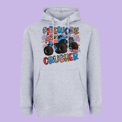 Firework Crusher Heavyweight Hoodie Designed By Artiststas