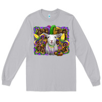 Moon Dust mardi gras baby sheep king cake fleur de lis Long Sleeve Tee - RanaPortraitStore