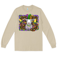 Mushroom mardi gras baby sheep king cake fleur de lis Long Sleeve Tee - RanaPortraitStore