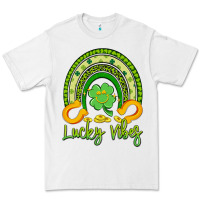 White lucky vibes Premium Tee - Artiststas