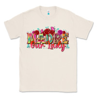 Natural madre our lady Classic Tee - texasbilliewilder
