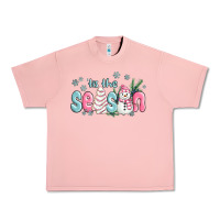Salmon tis the season snowman and christmas cake Urban Heavy Tee - MaliasSmallBusiness