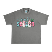 Tornado tis the season snowman and christmas cake Urban Heavy Tee - MaliasSmallBusiness