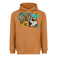 Meerkat western leopard pride  hearts Heavyweight Hoodie - AdoDesignShop