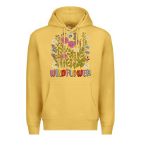 Antique Gold wildflower malias Premium Hoodie - MaliasSmallBusiness