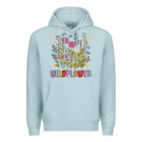 Blue Mist wildflower malias Premium Hoodie - MaliasSmallBusiness