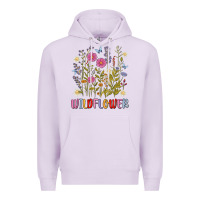 Lilac wildflower malias Premium Hoodie - MaliasSmallBusiness