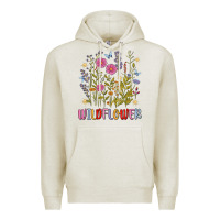Oatmeal Heather wildflower malias Premium Hoodie - MaliasSmallBusiness