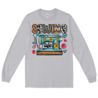 Moon Dust sewing life Long Sleeve Tee - Zillion Design Studio