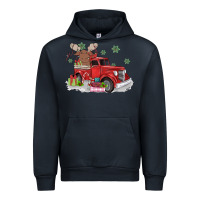 Navy christmas truck Urban Hoodie - MaliasSmallBusiness