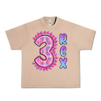 Burro 3 rex pink dinosaur Urban Heavy Tee - MaliasSmallBusiness