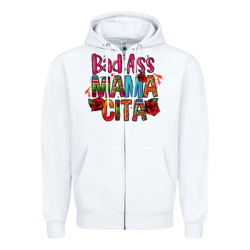 Bad Ass Mama Cita Zipper Hoodie by CTS Tumbler Store | Teevron