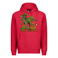 Cardinal shamrockscrusher t rex and horseshoe Premium Hoodie - AdoDesignShop