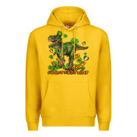 Lemon shamrockscrusher t rex and horseshoe Premium Hoodie - AdoDesignShop