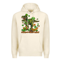 Tofu shamrockscrusher t rex and horseshoe Premium Hoodie - AdoDesignShop