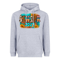 Heather Grey senior 2024 Heavyweight Hoodie - Artiststas