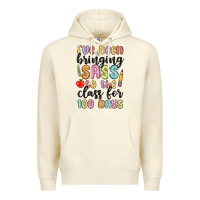 Sandshell i ve been bringing sass to the class for 100 days Premium Hoodie - MaliasSmallBusiness