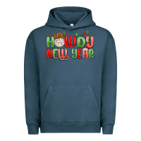 Pigment Midnight Navy howdy new year Urban Hoodie - MaliasSmallBusiness