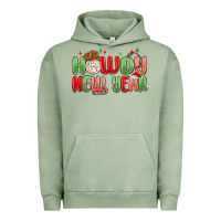Pigment Oil Green howdy new year Urban Hoodie - MaliasSmallBusiness