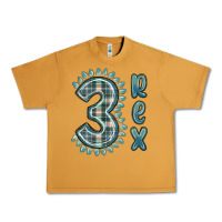 Peanut Butter 3 rex green dinosaur Urban Heavy Tee - MaliasSmallBusiness