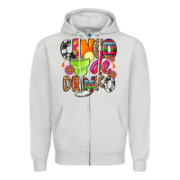 Dove Grey cinco de drinko Zipper Hoodie - CTS Tumbler Store