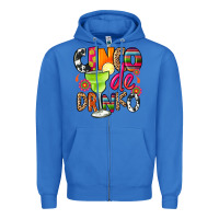 True Royal cinco de drinko Zipper Hoodie - CTS Tumbler Store