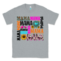 Heather Grey mama gemstone sunflower Classic Tee - texasbilliewilder