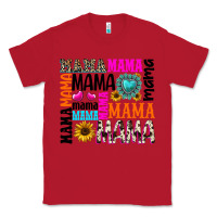 Red mama gemstone sunflower Classic Tee - texasbilliewilder
