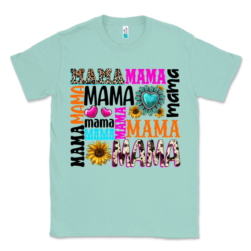 Mama Gemstone Sunflower Classic Tee by texasbilliewilder | Teevron