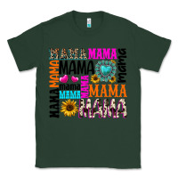 Sports Green mama gemstone sunflower Classic Tee - texasbilliewilder