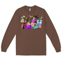 Chestnut lash hustler coffee cups Long Sleeve Tee - AdoDesignShop