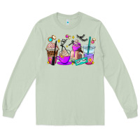 Matcha lash hustler coffee cups Long Sleeve Tee - AdoDesignShop