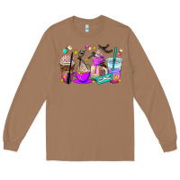 Toasted Coconut lash hustler coffee cups Long Sleeve Tee - AdoDesignShop