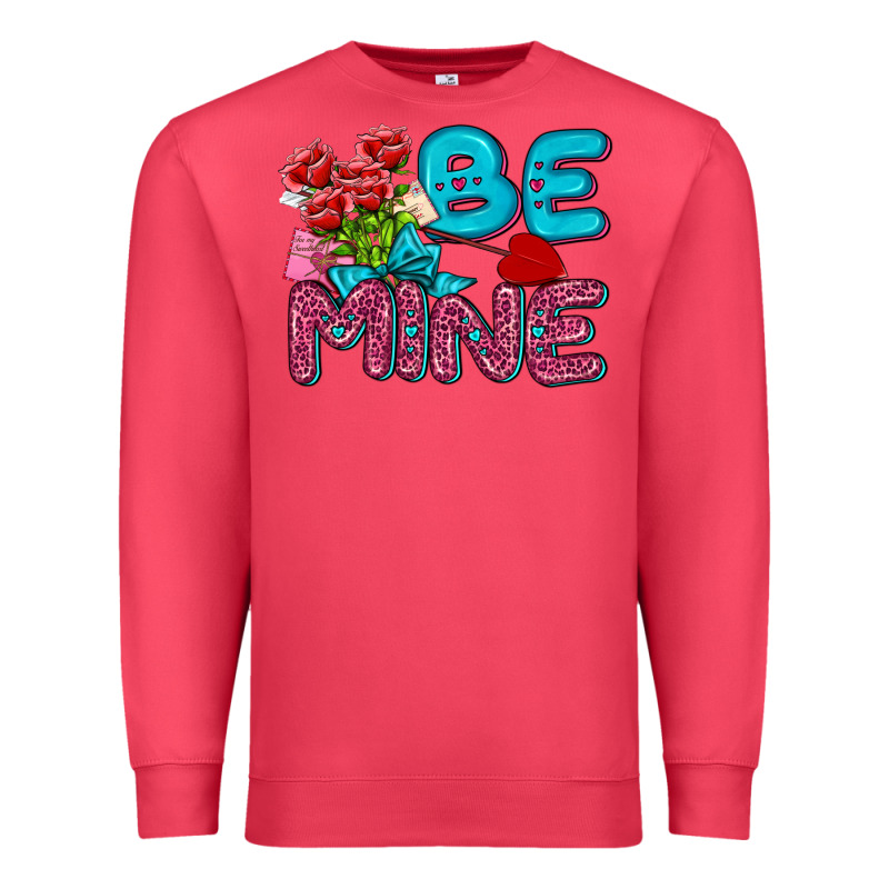 Be Mine Valentine Premium Sweatshirt by AdoDesignShop | Teevron