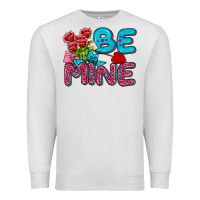 Oatmeal Heather be mine valentine Premium Sweatshirt - AdoDesignShop