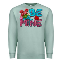 Seafoam be mine valentine Premium Sweatshirt - AdoDesignShop